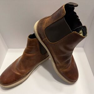 Frye Men's Tan Leather Ankle Boots